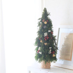 プリザーブドヒムロスギの卓上クリスマスツリー 