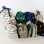 【SALE!!】お弁当袋＆コップ袋＊乾きやすい１枚仕立てシリーズ