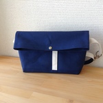 サコッシュＬ　コン×キナリ　帆布