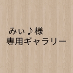 みぃ♪様専用ギャラリー