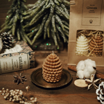pine cone candle