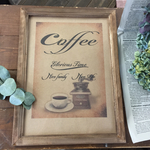 ナチュラルフレーム COFFEEポスター付き