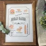 ナチュラルフレーム BREADポスター付き
