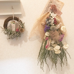 ドライフラワー ＊スワッグ&ミニリース＊ 2点セット