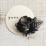 《fwna9878さまご予約品》ヘアクリップ・ブローチ【circus】