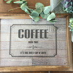 ナチュラルフレーム  COFFEE ポスター付き