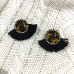 レオパード✳︎フリンジピアス