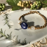 ラピスラズリ&ムーンストーン ☆聖なる贈り物☆ユニセックス仕様