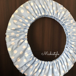 フラフープカバー 水色  ドット