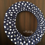 フラフープカバー 濃紺 ドット