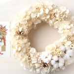 whiteのクリスマスリース＊