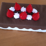 フェルトケーキのboxティッシュケース