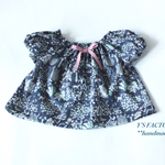 【michelle821様オーダー分】半袖スモックブラウス*90cm2着