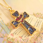 ♡イエスのみ心クロスネックレス♡