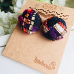 【再販】リントン社❤︎シャネルツイードカボジョンピアス