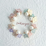 大人かわいい雪の花パールピアス・イヤリング
