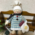 スノーマン⛄️（手ぶくろのポシェット）2 カントリードール