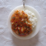 ☆辛いがうまいっ！マーボーかけご飯キーホルダー☆
