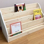 tatyugorou様オーダーメイド品　ディスプレイ 4段絵本棚  N/N  完成品