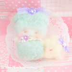 ふわふわひつじと甘えん坊なお星さまストラップ(泣き虫ひつじ)