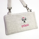 amicanade5525様オーダー品☆犬の手刺繍の長財布