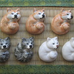 ＊m様ご予約品＊秋田犬の箸置き（７個）