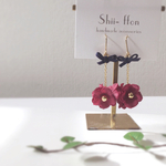 bouquetボルドーピアス/イヤリング