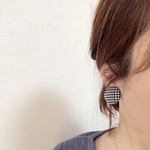 グレンチェックearring