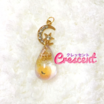 スノードームʚ♡⃛ɞしずくチャーム月