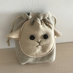 『Nさまオーダー』ヒツジさんの四角い巾着