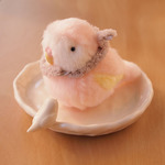 ちいさなぬいぐるみ　アキクサインコ