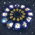※値下げ※メジェド なりきり12星座ボールチェーン