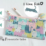 *再販*CAT PEN CASE POUCH