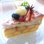 フェイクスイーツ アップルパイ オブジェ 