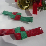 クリスマスカラー箸置き（5個セット）