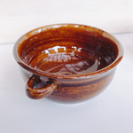 取っ手のあるスイーツカップ【艶茶】