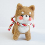柴犬わんこ 羊毛フェルト