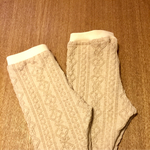 ♡rocket705様専用♡アラン柄レギンス ベージュ 100.110cm