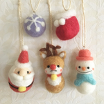 羊毛♡クリスマスオーナメント♡