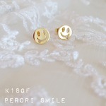 再×3！K18gf perori smile◡̈⃝ピアス