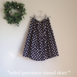 *soleil provence ティアードスカート*