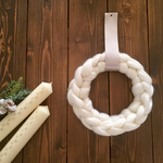 再販＊White wreath 