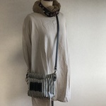 オーダー品ショルダーポーチ（ストライプ）