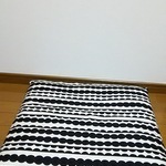 限定価格2枚セット 北欧調和室or洋室OK座布団カバー(黒)