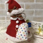受注生産　サンタコス（うさぎハーネス）　帽子付き
