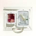 プリザーブドフラワー写真たて