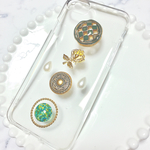 ヴィンテージボタン♡iPhoneケース