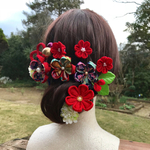 髪飾り  つまみ細工