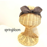 再販◇ベビー◇グレンチェック❤︎ヘアバンド