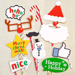 クリスマスや冬婚に♡フォトプロップス11本セット